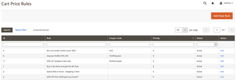 Magento How To Add a Coupon Code