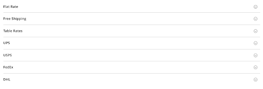 Magento How to Configure a Shipping Method