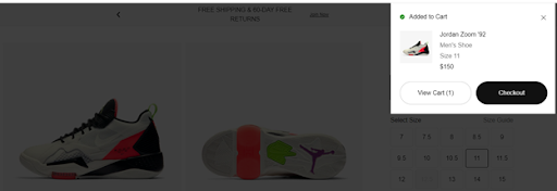 Add to Cart Page